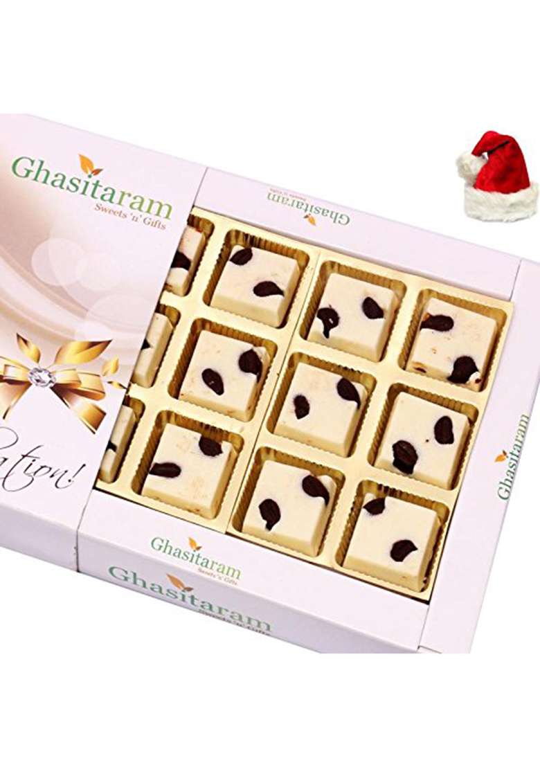 Ghasitaram Gifts Christmas Chocolates - Choco Coffee Bean Chocolate Box (12 Pcs) - Indya