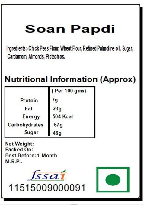Ghasitaram Gifts Half Moon Metal Basket Of Mix Dryfruits, Soan Papdi |Dry Fruit Combo Pack Offer|Dry Gift Pack|Dry Box|Diwali Dry Box|