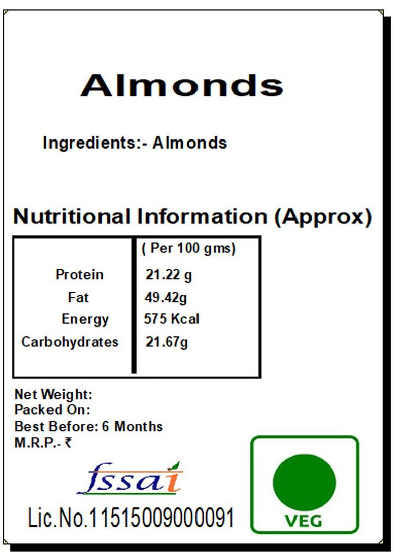 Jaiccha Ghasitaram Gifts Blue Box Of Kaju Katli, Almonds Jute Pouch And T-Lights |Gift Hamper|Diwali Gift Hamper|Food Hampers|Gourmet Hampers|