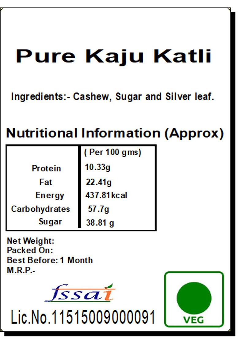 Jaiccha Ghasitaram Gifts Blue Box Of Kaju Katli, Almonds Jute Pouch And T-Lights |Gift Hamper|Diwali Gift Hamper|Food Hampers|Gourmet Hampers|