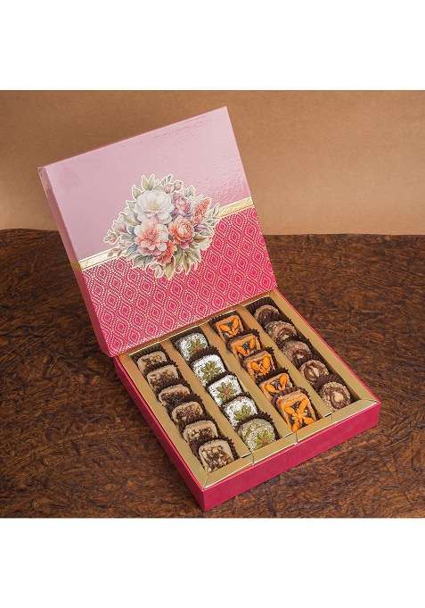 Jaiccha Ghasitaram Gifts Diwali Gift - Box Of Assorted Dryfruit Sweets|Sweets|Sweets Pack|Diwali Sweets|Indian Mithai|Diwali Sweets Box|Sweets