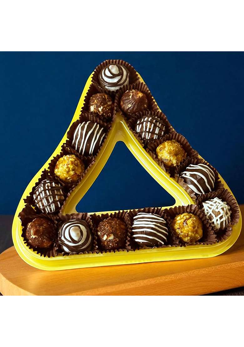 Jaiccha Ghasitaram Gifts Ganesha Chaturthi - A- Figs, Dates, Chocolate Modak Box - Indya