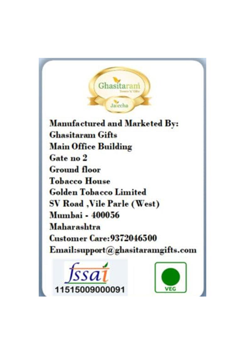 Jaiccha Ghasitaram Gifts Ganesha Chaturthi Assorted Box Of Mawa ,Kaju And Mysore Pak Modaks