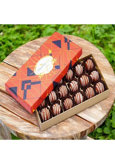 Jaiccha Ghasitaram Gifts Mathura Laddoo 18 Pcs In Designer Box |Sweets|Sweets Gift Pack|Diwali Sweets|Indian Mithai|Diwali Sweets Box|Sweets