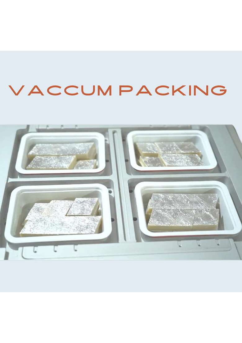 Jaiccha Ghasitaram Gifts Pure Kaju Katlis And Milk Cake Box 200 Gms - Indya