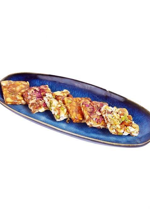 Ghasitaram Gifts Lohri Assorted Dryfruit Chikki Box 200 Gms