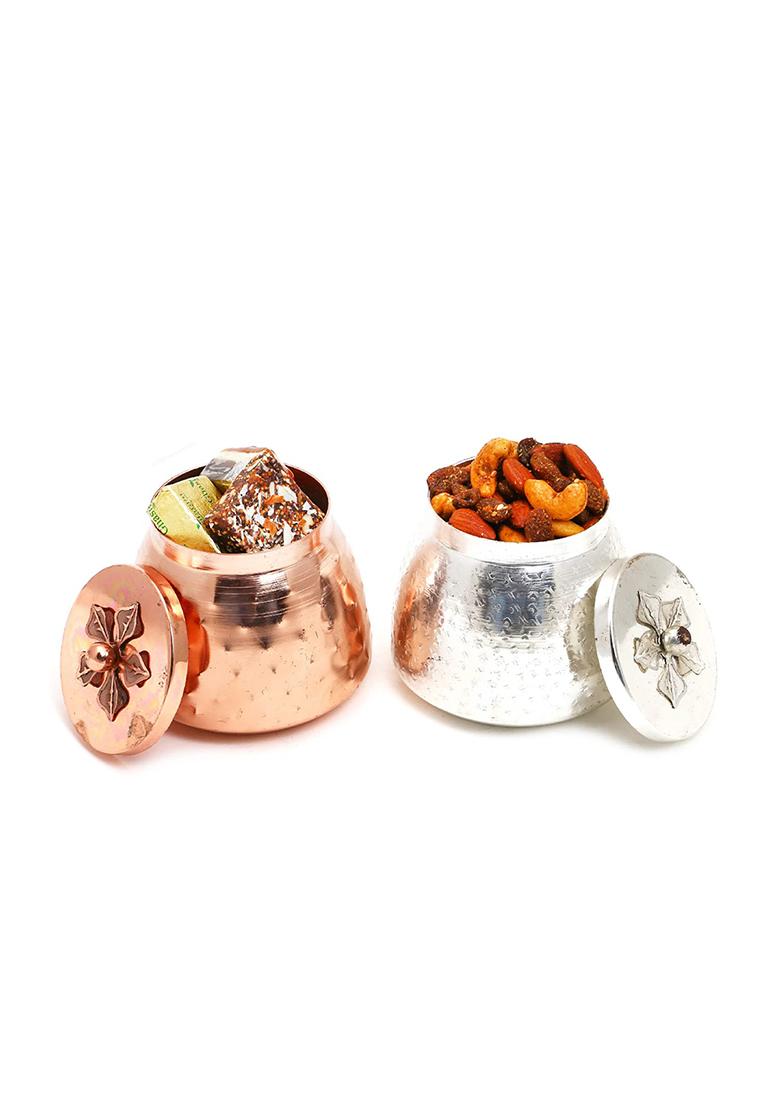 Ghasitaram Gifts Metal Barni Of Assorted Bites And Mix Dryfruits|Dry Fruit Combo Pack Offer|Dry Gift Pack|Dry Box|Diwali Dry Box|