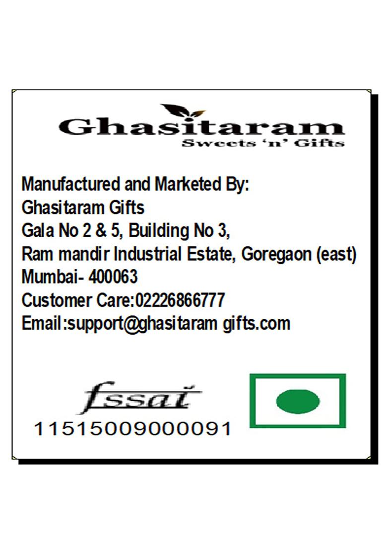 Ghasitaram Gifts Silver And Gold Almonds Brittles Boxes |Gift Hamper|Diwali Gift Hamper|Food Hampers|Gourmet Hampers|