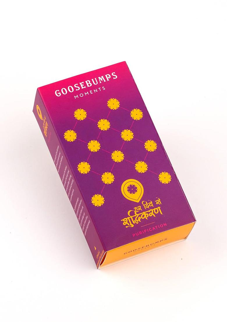 Goosebumps Premium Diwali Festive Gift Hamper | Celebration Box Corporate Pack For Friend & Family Carnival Dehyadrated Masala Fruits Combo Of 6 Snacks With Shudhikaran Kit