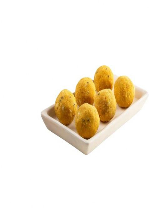 Gulab (Label) Delicious Plain Besan Laddu Sweets | The Classic Indian Sweet Of Celebrations (500 Gm)