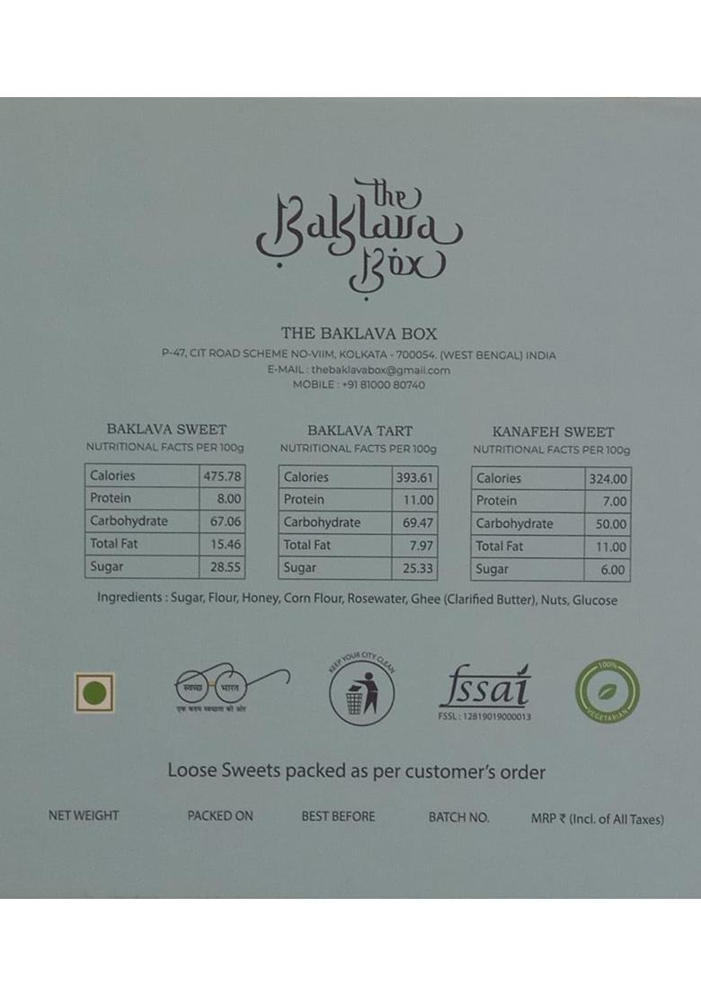 The Baklava Box Horlicks Dry Fruit Modak 250 Gms