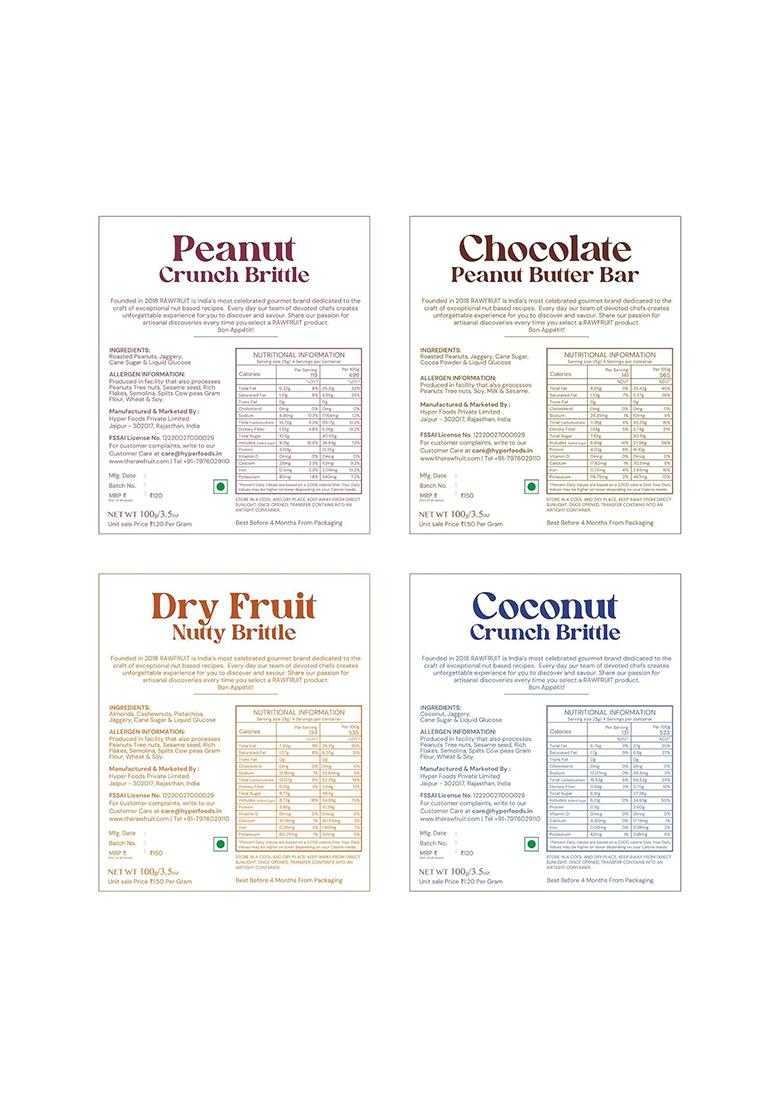 Hyperfoods Diwali Gifts Gift Items Box Hamper Chocolate Pack Brittle Of 2 Dryfruit Bar