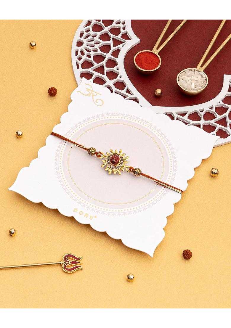 Hyperfoods Rakhi Gift Set For Brother Hamper Raksha Bandhan Sweets Pack Dry Fruits Combo Cashew Almond Alwar Mawa