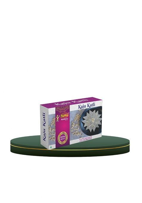 Kuku Namkeen Kaju Katli/Burfi 500G, Traditional Indian Sweet Made With Cashew Nuts, Gift Pack For Family, Friends On Special Occasions