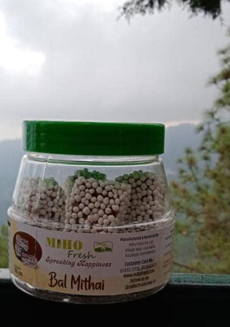 Generic Mihofresh Uttarakhand Famous Bal (Baal) Mithai| Authentic Taste Of | Traditional Sweet Made With Pure Desi Ghee,Khoya & Sugar Balls (250G Pack 1 X 250Gm)