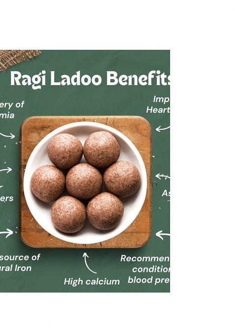 Millet Amma Ragi Ladoo 300G | Ready To Eat Made With Jaggery (Finger Laddu
