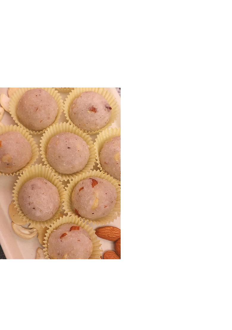 Misstevia Guilt Free Sweet Sugar Dryfruit Coconut Laddu | Stevia Sweetened Kids And Diabetes Friendly Sweets Yummy Delicious Laddoo Healthy Indian 200G