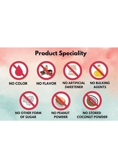 Misstevia Guilt Free Sweet Sugar Dryfruit Coconut Laddu | Stevia Sweetened Kids And Diabetes Friendly Sweets Yummy Delicious Laddoo Healthy Indian 200G