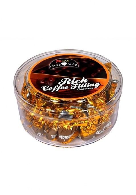 My Chocolate Rich Coffee Filling Round Shape Gift Box (200 Grams)