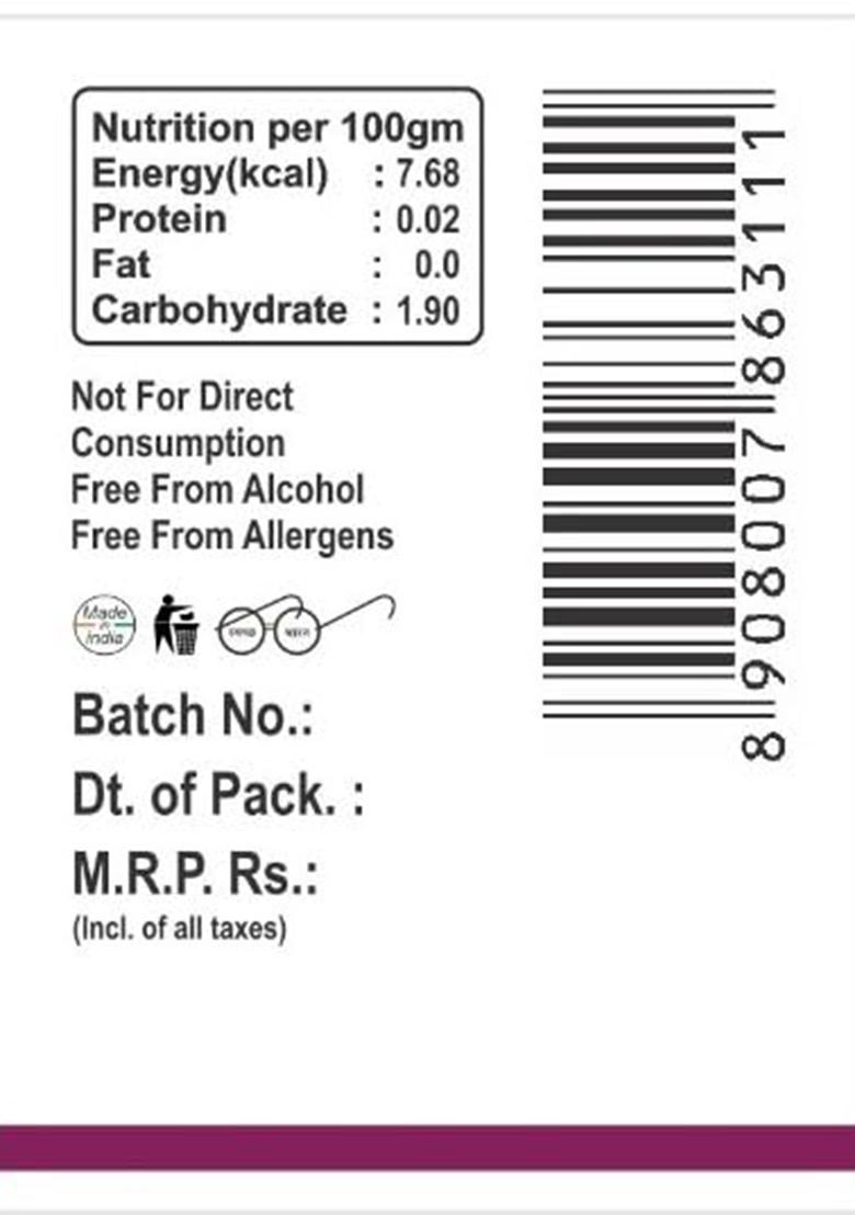 Papilon Concentrated Food Flavour Mango Green 50Ml For Candy, Icecandy, Sweets, Jelly, Bakery