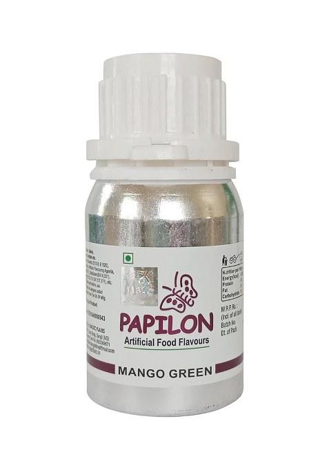 Papilon Concentrated Food Flavour Mango Green 50Ml For Candy, Icecandy, Sweets, Jelly, Bakery