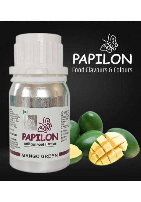Papilon Concentrated Food Flavour Mango Green 50Ml For Candy, Icecandy, Sweets, Jelly, Bakery