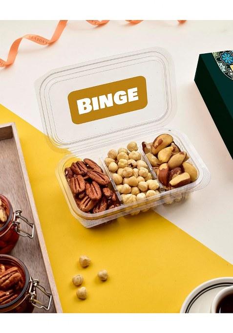 Hyperfoods Rakhi For Bhaiya Brother Set Gift Dry Fruits Combo Pack Snack Box Of 3 Dryfruits Blackpepper Periperi Pinksalt Almond Earth And Sky