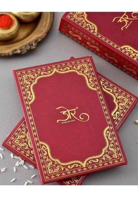 Hyperfoods Rakhi For Bhaiya Brother Set Gift Dry Fruits Combo Pack Snack Box Of 3 Dryfruits Chocolate Almond Mango Pineapple Earth And Sky