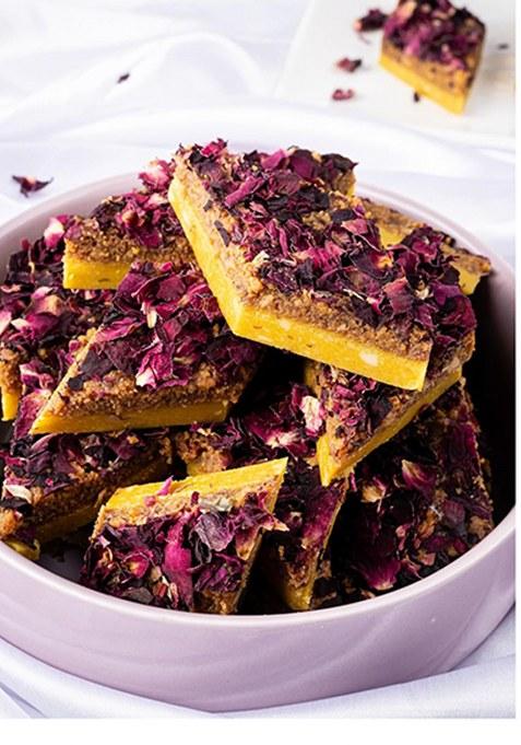 Gud Mishri Rose Kaju Katli 400G | Premium Cashew Mithai With Gulkand, Petals & Kesar Sweetened Mishri, No Refined Sugar Or Palm Oil Festive Gift Box Healthy Indian Sweets For Adults Kids