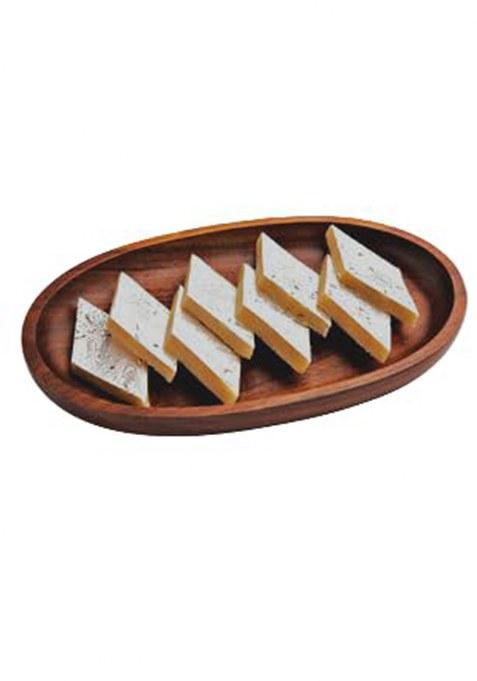 Shyam Sweets Desi Ghee Kaju Katli Burfi 400G | Premium Cashew Almond Mithai Traditional Indian Sweet Box For Festivals, Weddings & Gifting