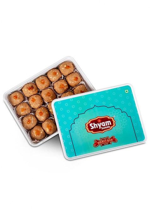 Shyam Sweets Gift Pack Atta Panjiri Ladoo Desi Ghee Sugar Free (900Gm)