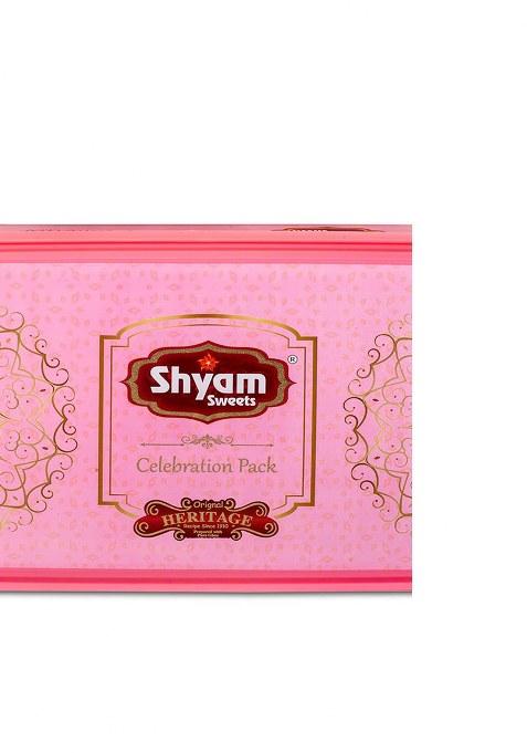 Shyam Sweets Milk Cake 400G Premium Desi Ghee Mithai | Traditional Milk-Based Sweet With Cashew & Almond Authentic Indian Gift Box Less Sugar 100% Pure Vegetarian