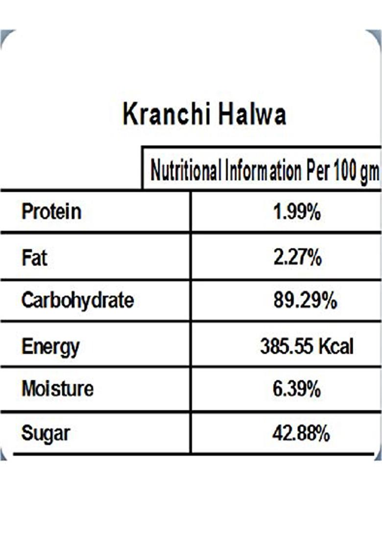 Singla Sweets Karachi Halwa Burfi 500G