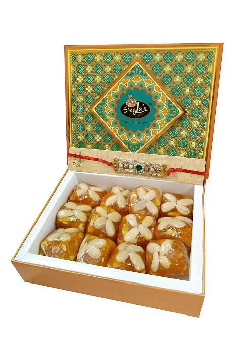 Singla Sweets Karachi Halwa Burfi 500G