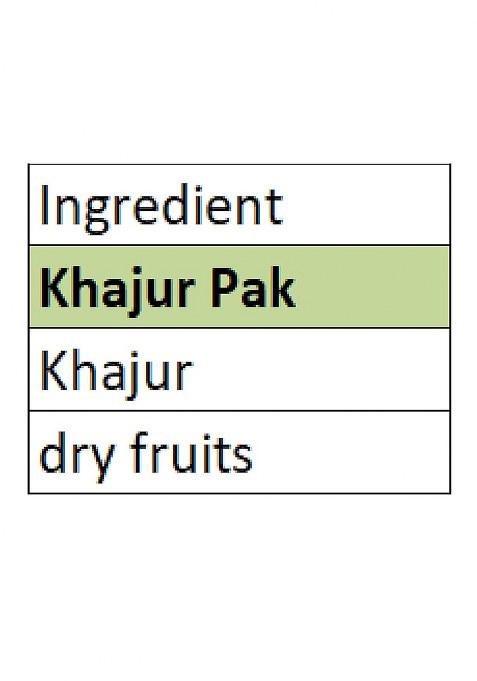 Singla Sweets Khajur Pak Barfi 500G Tasty Traditions