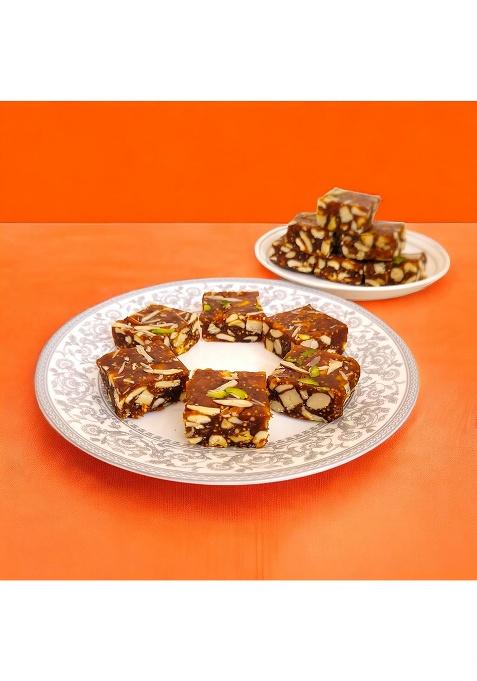 Sweedesi Anjeer Dryfruit Barfi - 400Gm | Desi Mithas From Fresh Ghee Sweets & Traditional Flavours Snacks Of India Shark Tank Brand