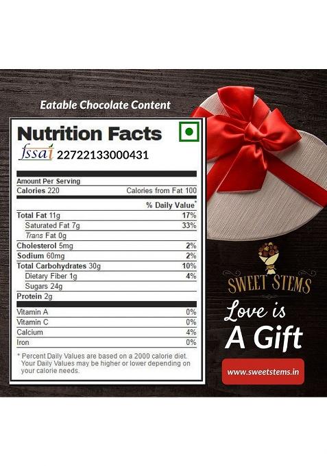 Sweet Stems Dairy Milk Special Chocolate Basket For Diwali Gift