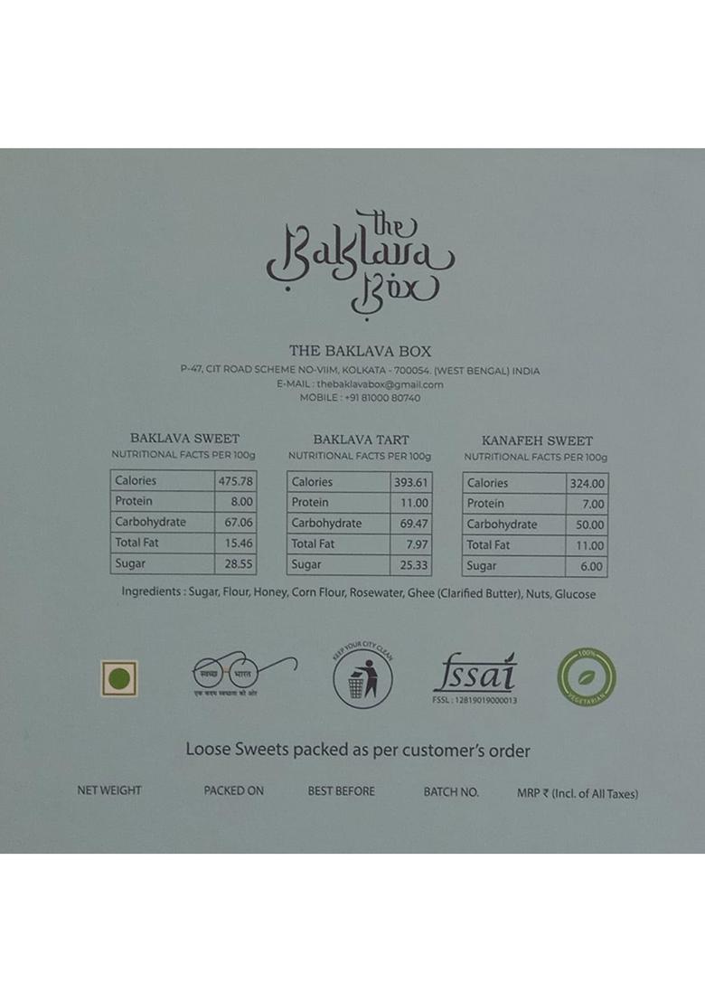 The Baklava Box Assorted Dry Fruits (300 Gms)