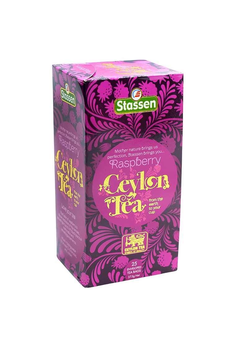 Tib-The Infinity Box The Ceylon Raspberry Tea | 25 Bags (1.5G Each) Imported From Sri Lanka Naturally Caffeine-Free, Fruity & Aromatic Rich In Antioxidants Enjoy Hot Or Iced - Indya