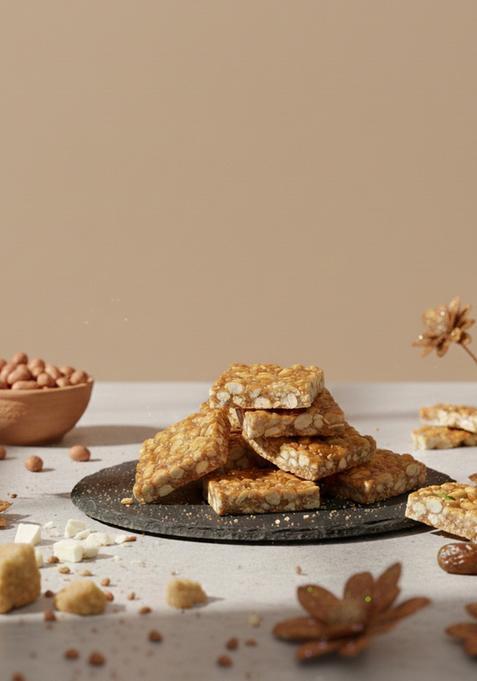 Vipul Dudhiya Sweets Peanut Chikki Winter Special | Sing Chiki Indian Fresh And Healthy