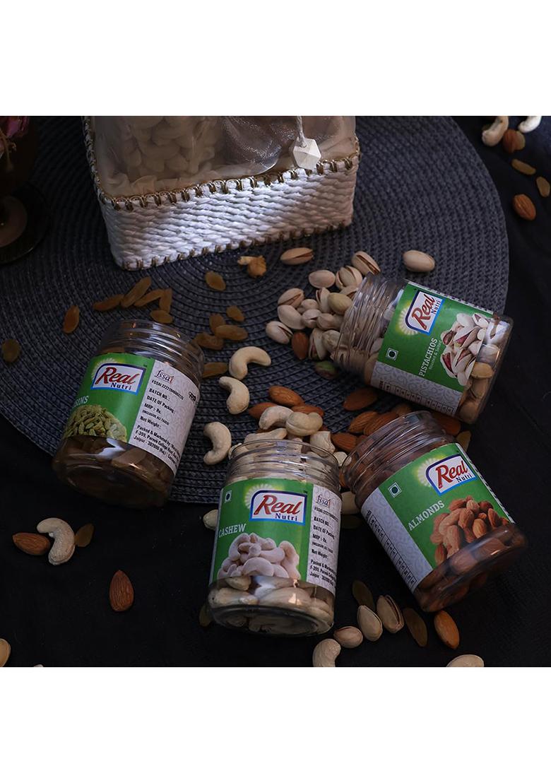 Vt Real Nutri Dry Fruit And Nut Gifts,Chocolate Basket/Humper/Box Diwali/Rakhi/Chirstmas/Newyear//Birthday/Anniversary/Wedding//Corporate Gift 500Gm