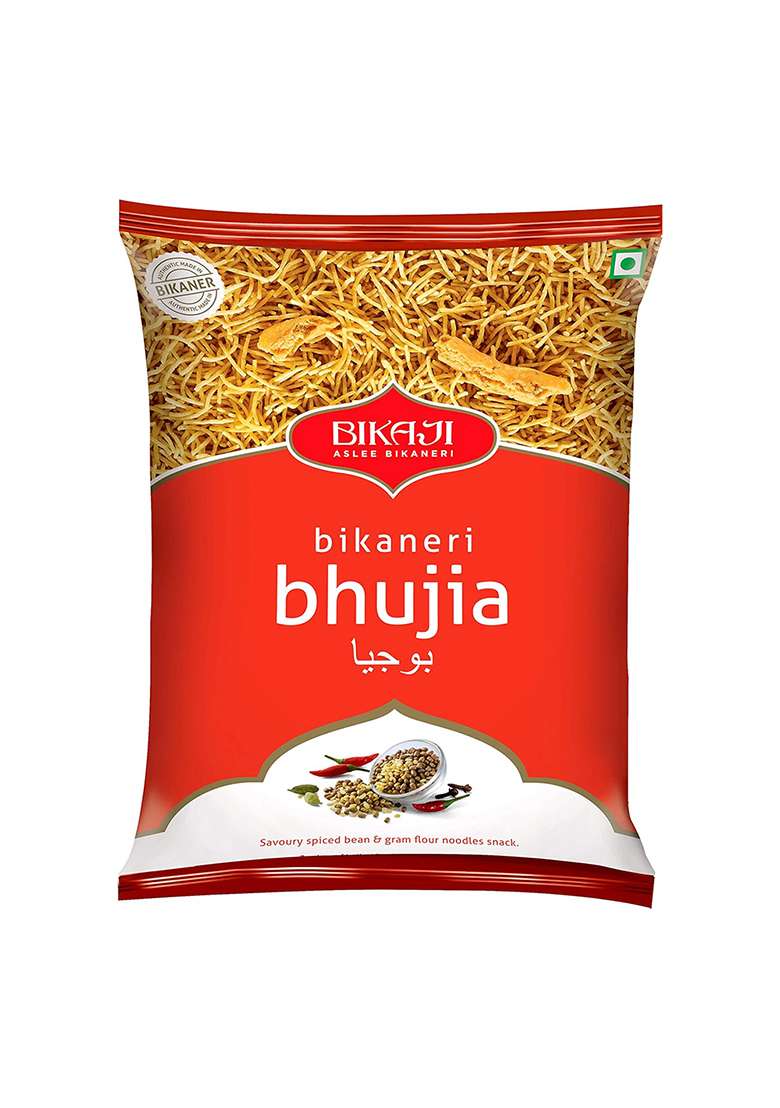 Bikaji Aslee Bikaneri Bhujia Snack And Moong Daal, 400 G Each -Combo Pack Of 2 - Indya
