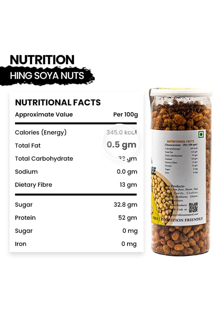 Dr. Kiran'S Gluten Free Soya Nuts | Ready To Eat Soyanuts
