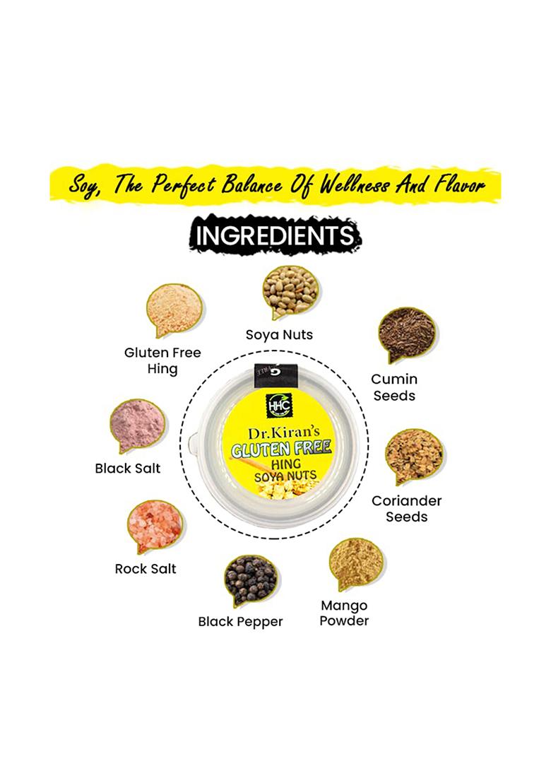 Dr. Kiran'S Gluten Free Soya Nuts | Ready To Eat Soyanuts