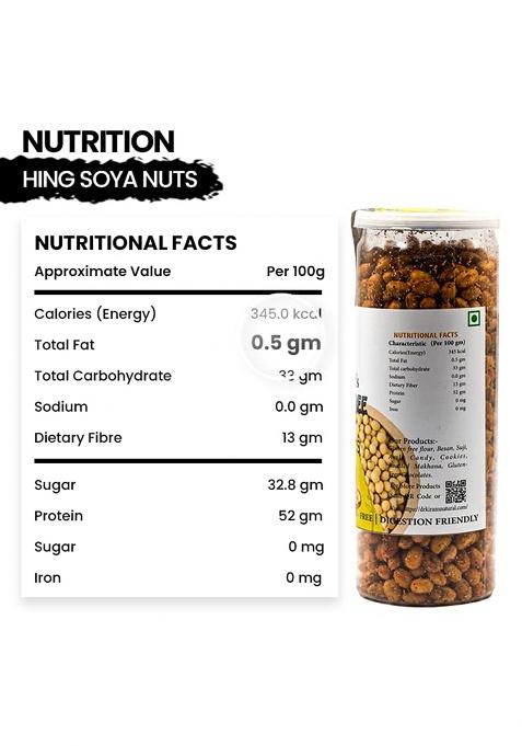 Dr. Kiran'S Gluten Free Soya Nuts | Ready To Eat Soyanuts