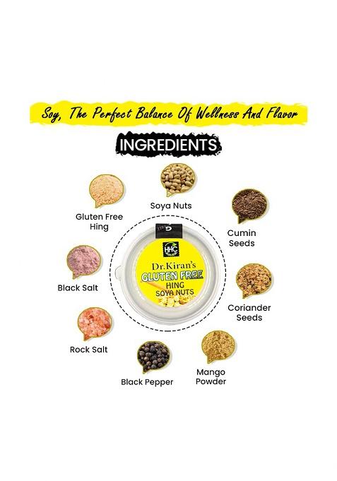 Dr. Kiran'S Gluten Free Soya Nuts | Ready To Eat Soyanuts