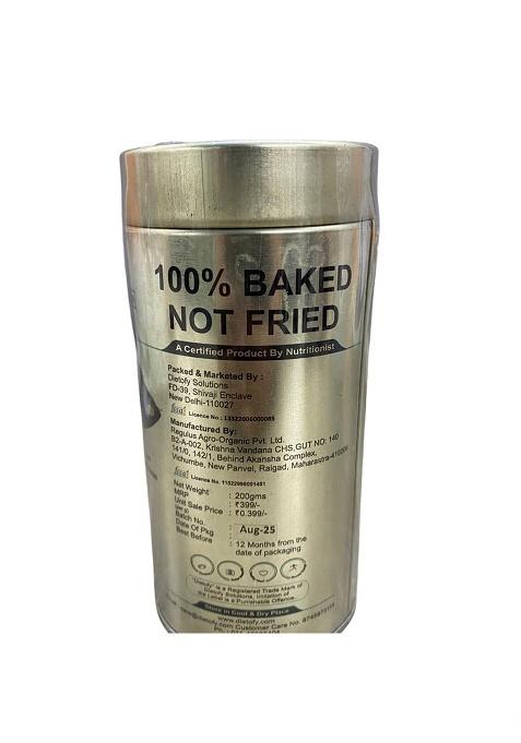 Dietofy Baked Bhujiya | Healthy Indian Namkeen Snack With Complex Carbs & Fiber Low-Calorie, Low-Fat, Guilt-Free Alternative For Smart Snacking 200G