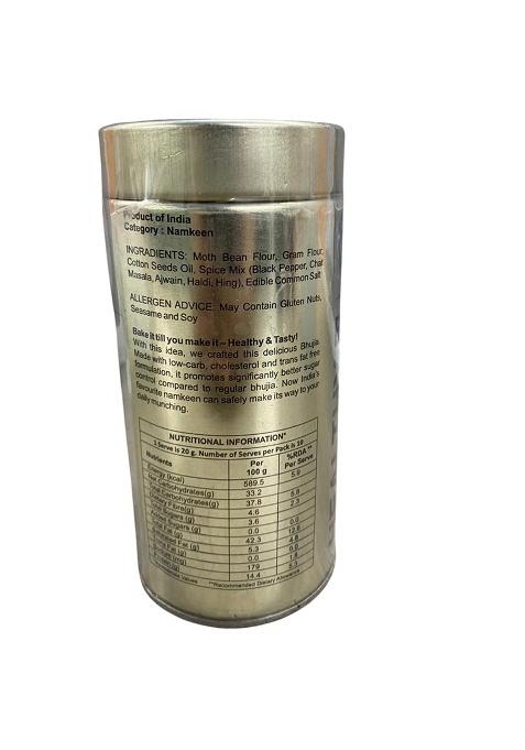 Dietofy Baked Bhujiya | Healthy Indian Namkeen Snack With Complex Carbs & Fiber Low-Calorie, Low-Fat, Guilt-Free Alternative For Smart Snacking 200G