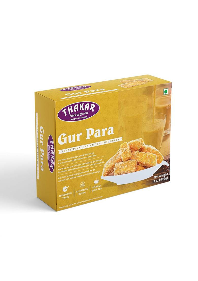 Thakar Traditionalsnack | Flaky Tea Time.Snack Indian Festival.Snacks North Indian.Snacks Snacksdesi Diwali Snack Pack For Gifting Matri Snack. (400G, Gur Para)