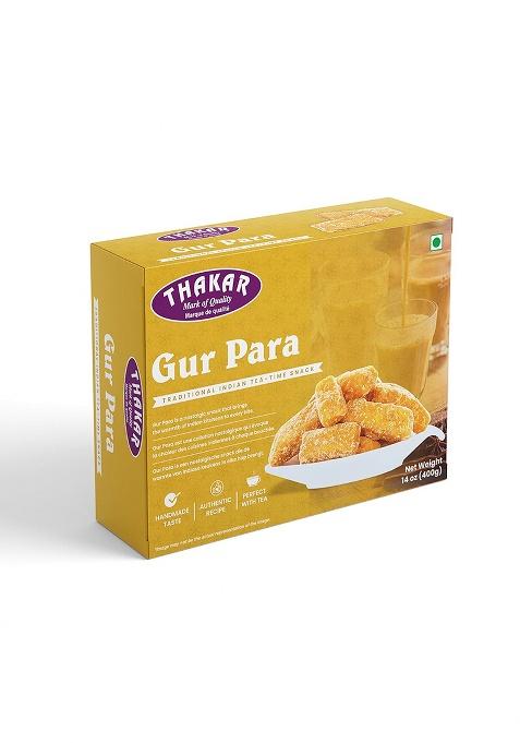 Thakar Traditionalsnack | Flaky Tea Time.Snack Indian Festival.Snacks North Indian.Snacks Snacksdesi Diwali Snack Pack For Gifting Matri Snack. (400G, Gur Para)